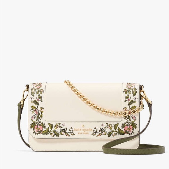 kate spade Madison Floral Medium Convertible Crossbody